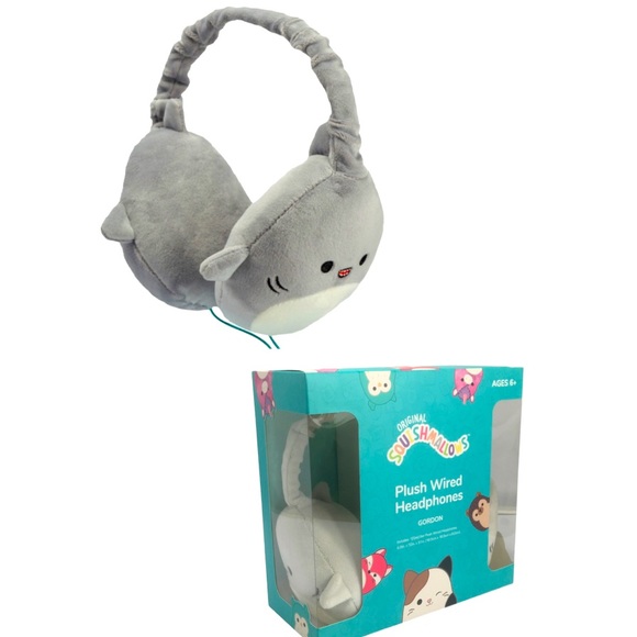 Squishmallows Toys Gordon The Shark Headphone Squishmallows Poshmark